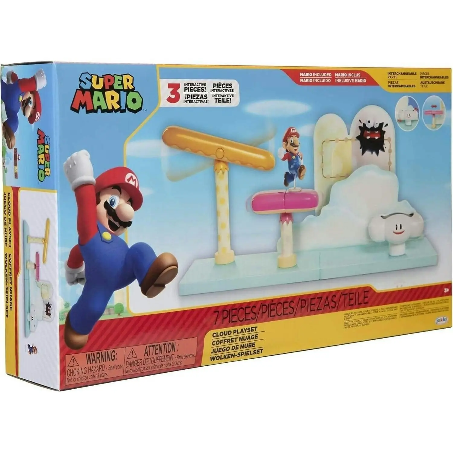 Nintendo - Super Mario 2.5-inch Cloud Playset