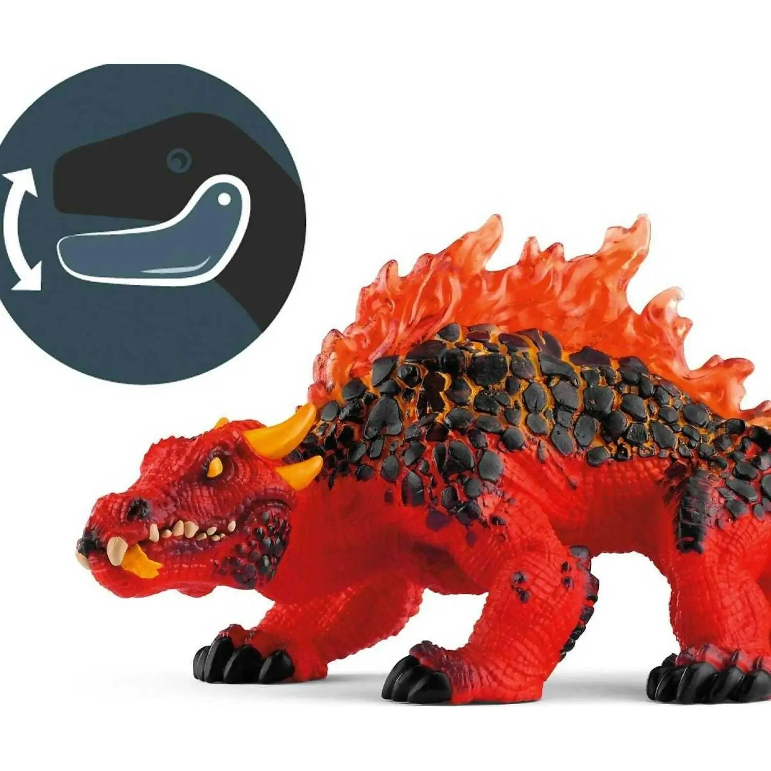 Schleich - Magma Lizard Fantasy Figurine