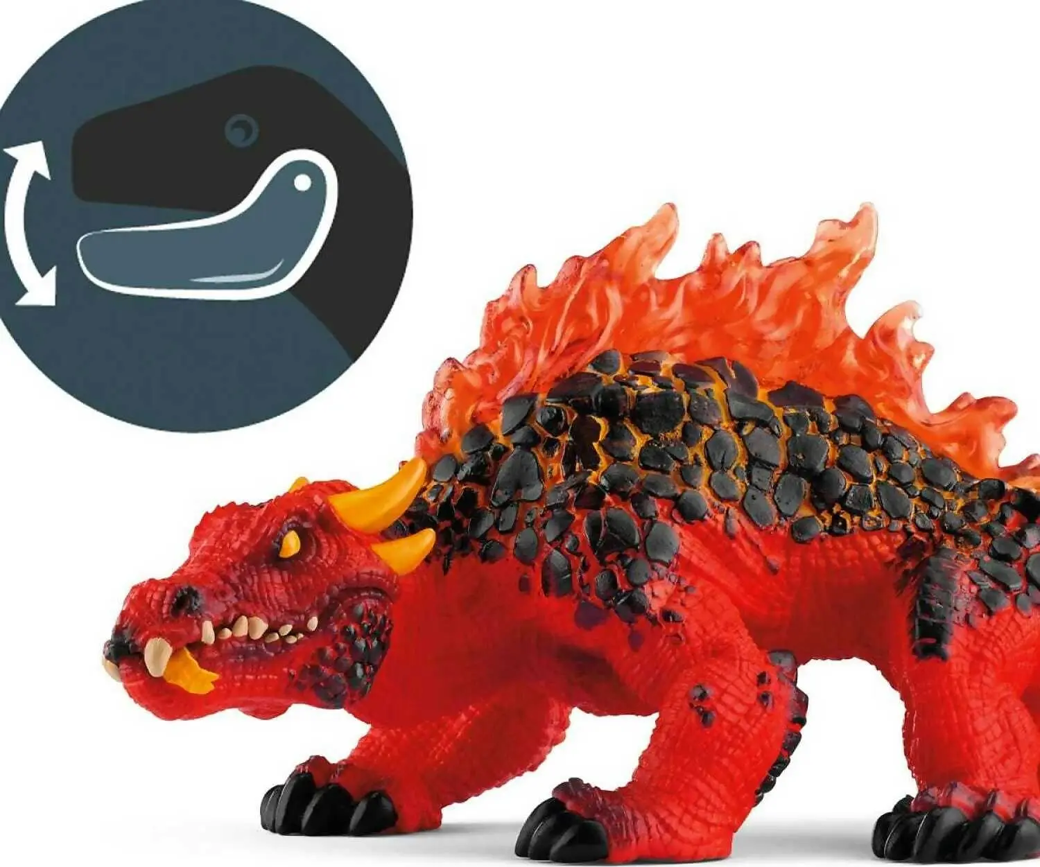 Schleich - Magma Lizard Fantasy Figurine