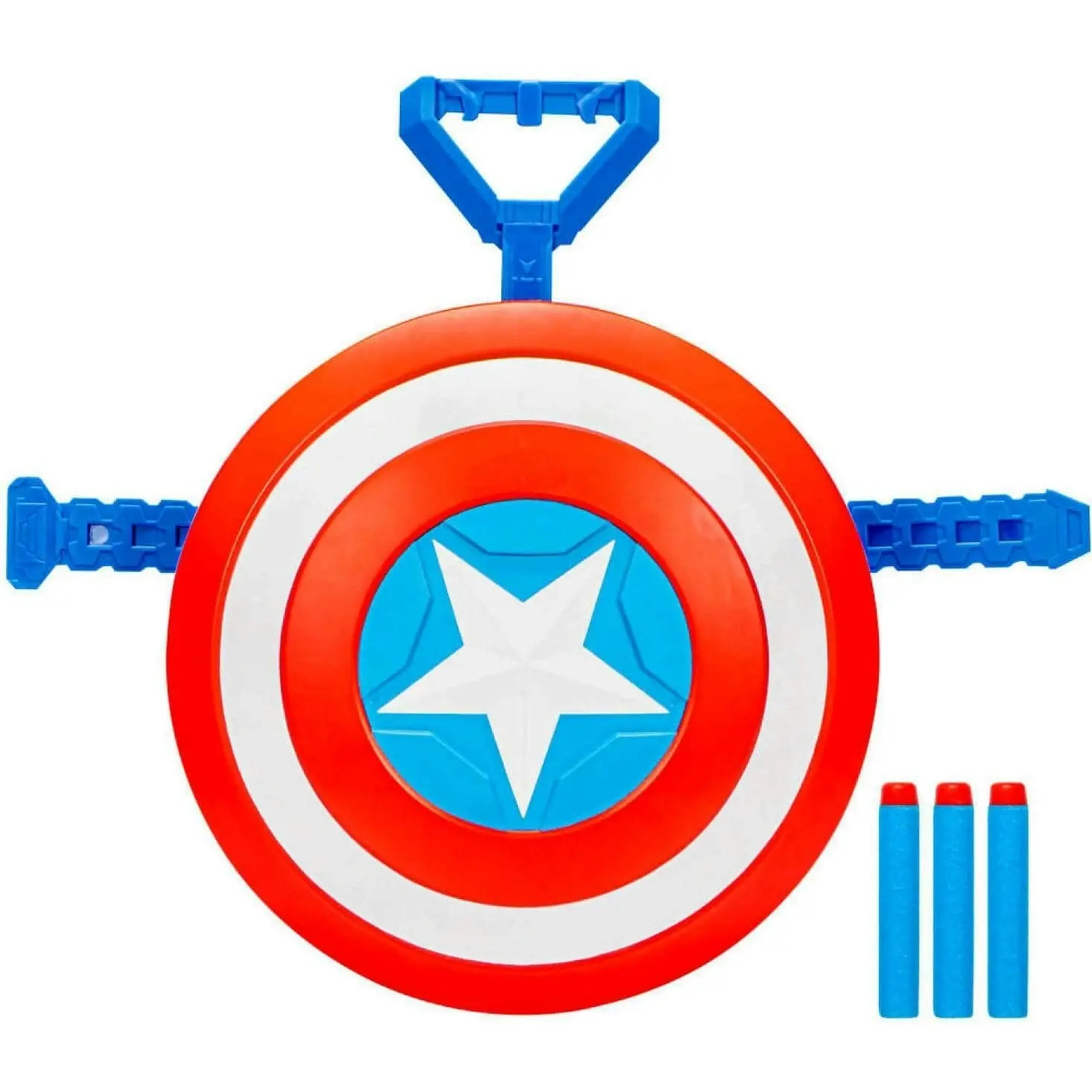 Marvel - Nerf Mech Strike Mechasaurs Captain America Redwing Blaster - Hasbro