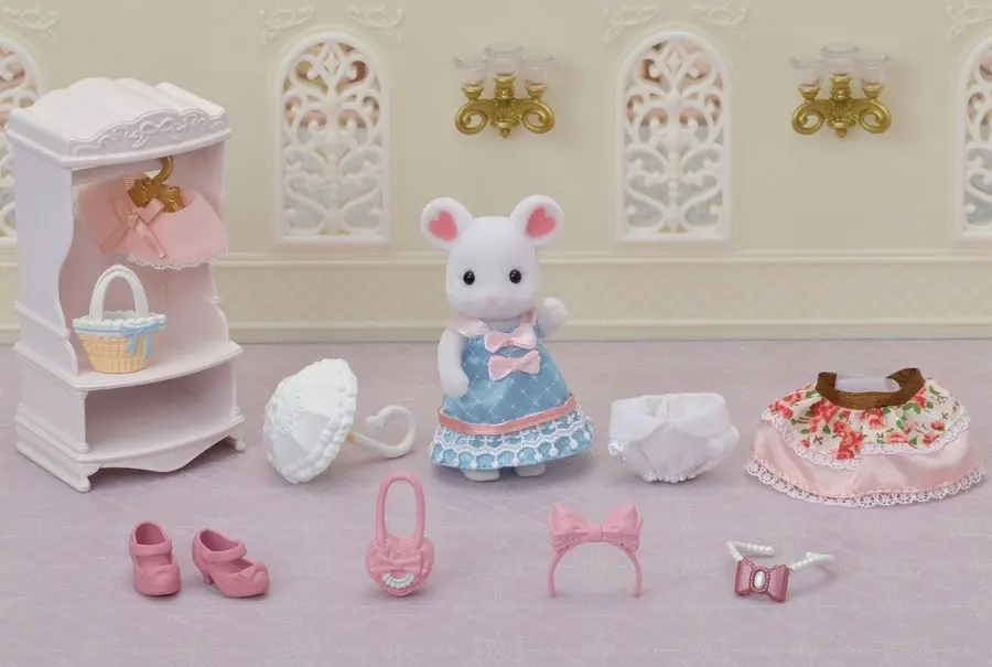 Sylvanian Families - Fashion Play Set - Sugar Sweet Collection  Animal Doll Playset