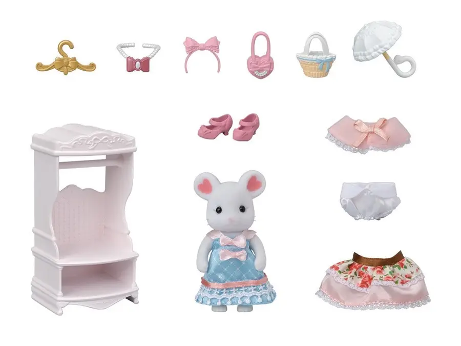 Sylvanian Families - Fashion Play Set - Sugar Sweet Collection  Animal Doll Playset