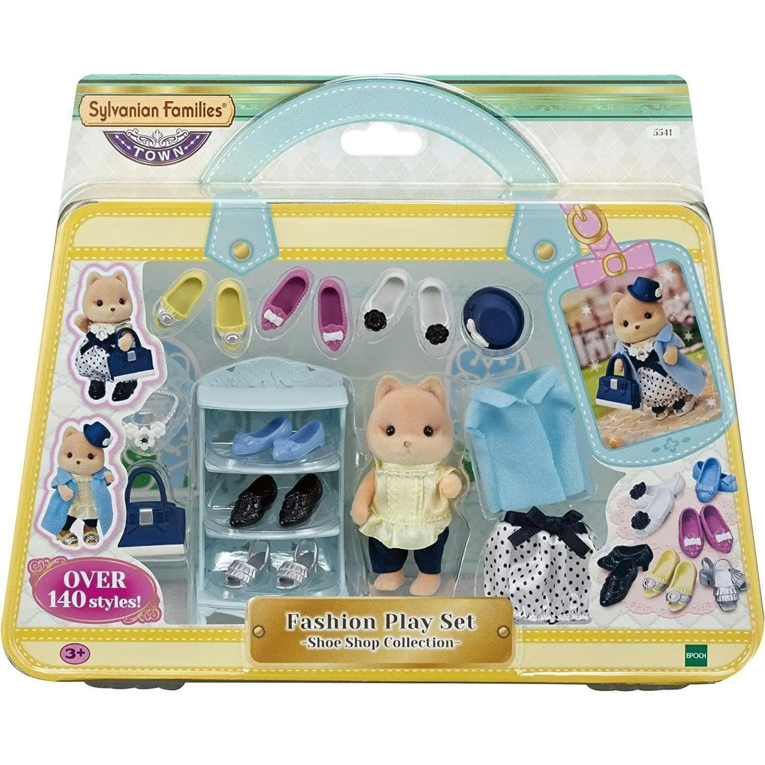 Sylvanian Families - Fashion Play Set Shoe Shop Collection Animal Doll Playset