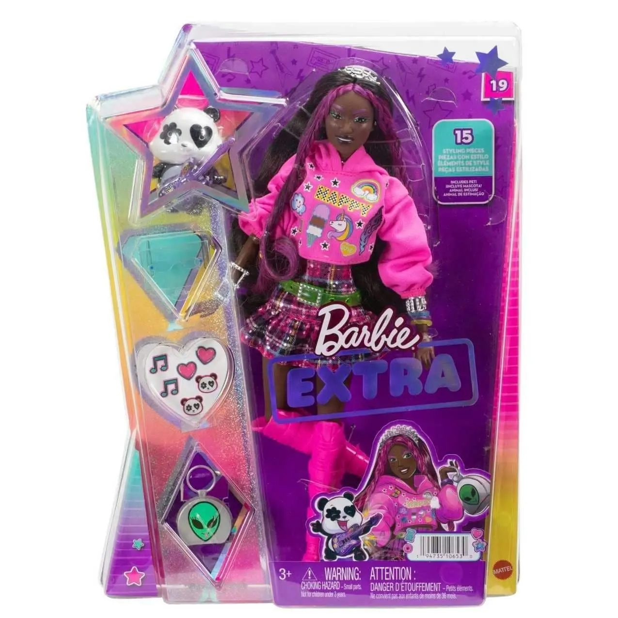 Barbie Doll With Pet Panda Barbie Extra Kids Toys And Gifts