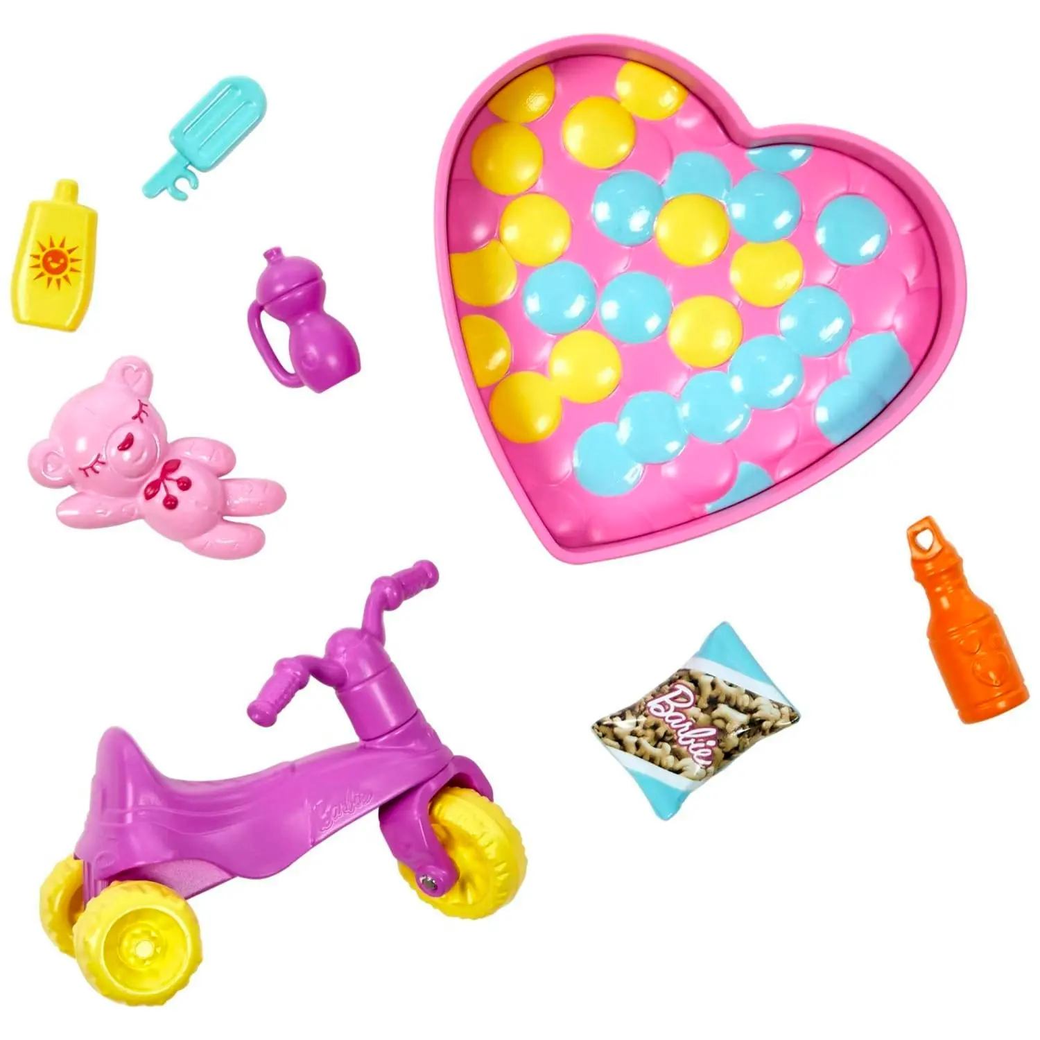 Barbie Skipper Babysitters Inc. Bounce House Playset With Dolls & Accessories