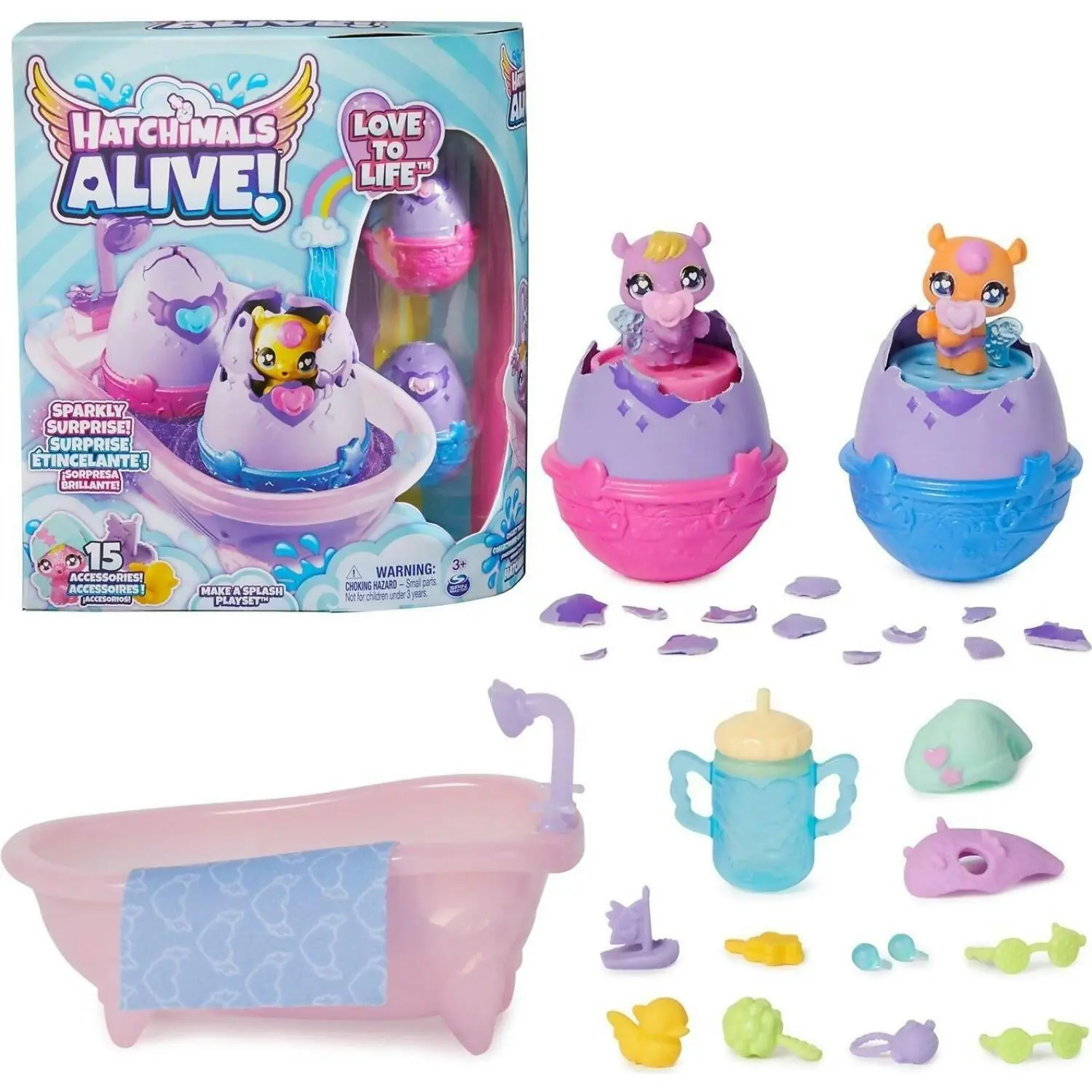 Hatchimals Alive - Make A Splash Playset - Spin Master