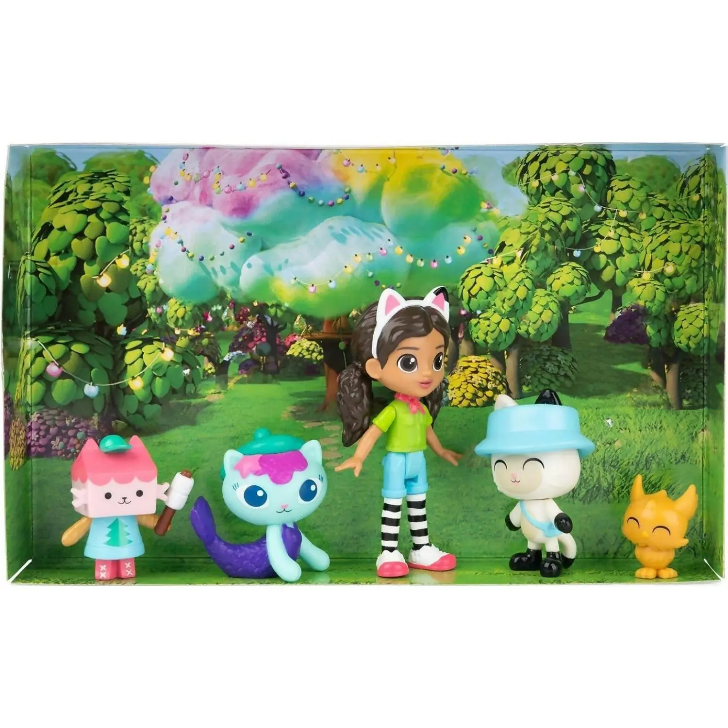 Gabby's Dollhouse - Gabby & Friends Camping Figure Set