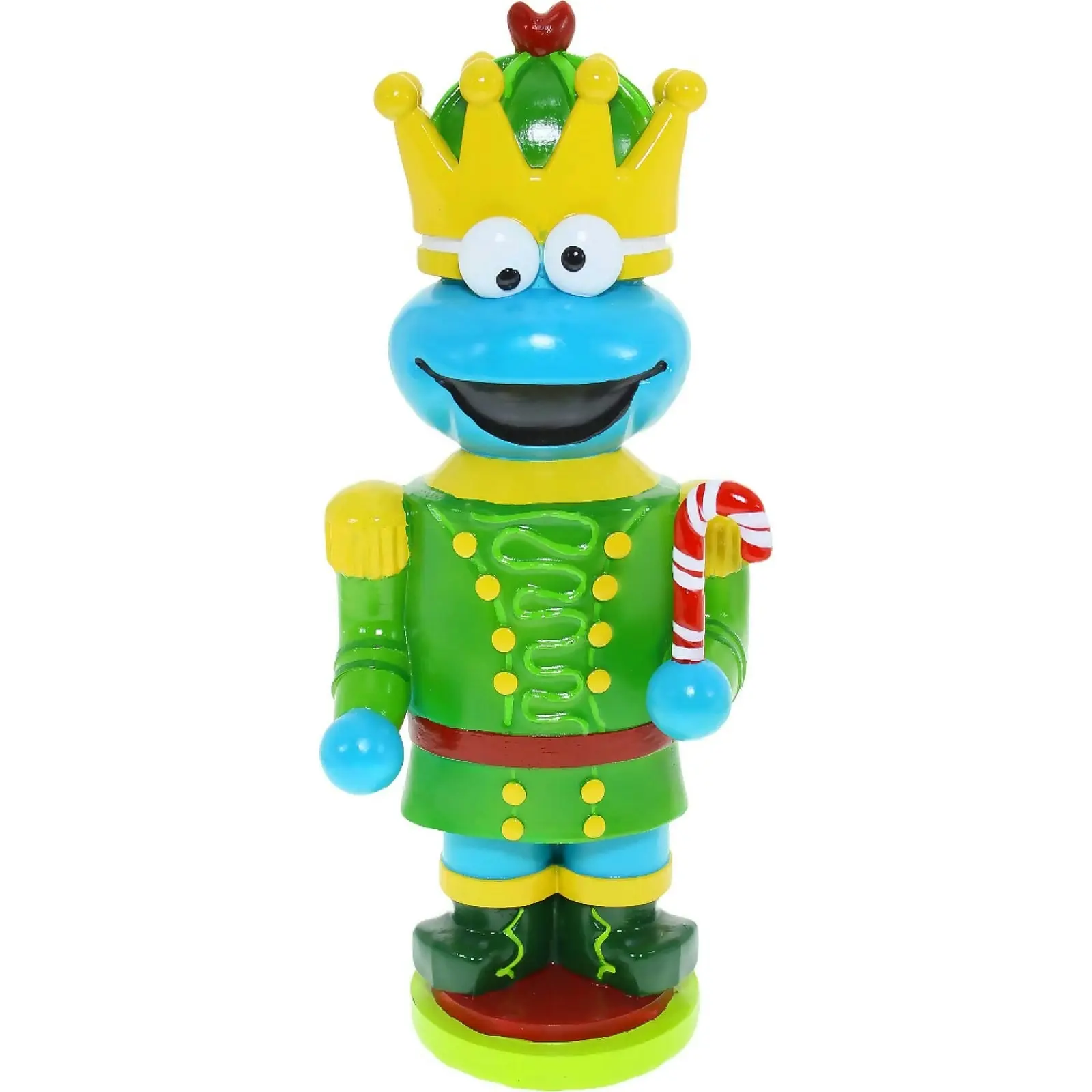 Cotton Candy - Xmas Sesame St. Cookie Monster Nutcracker - Small