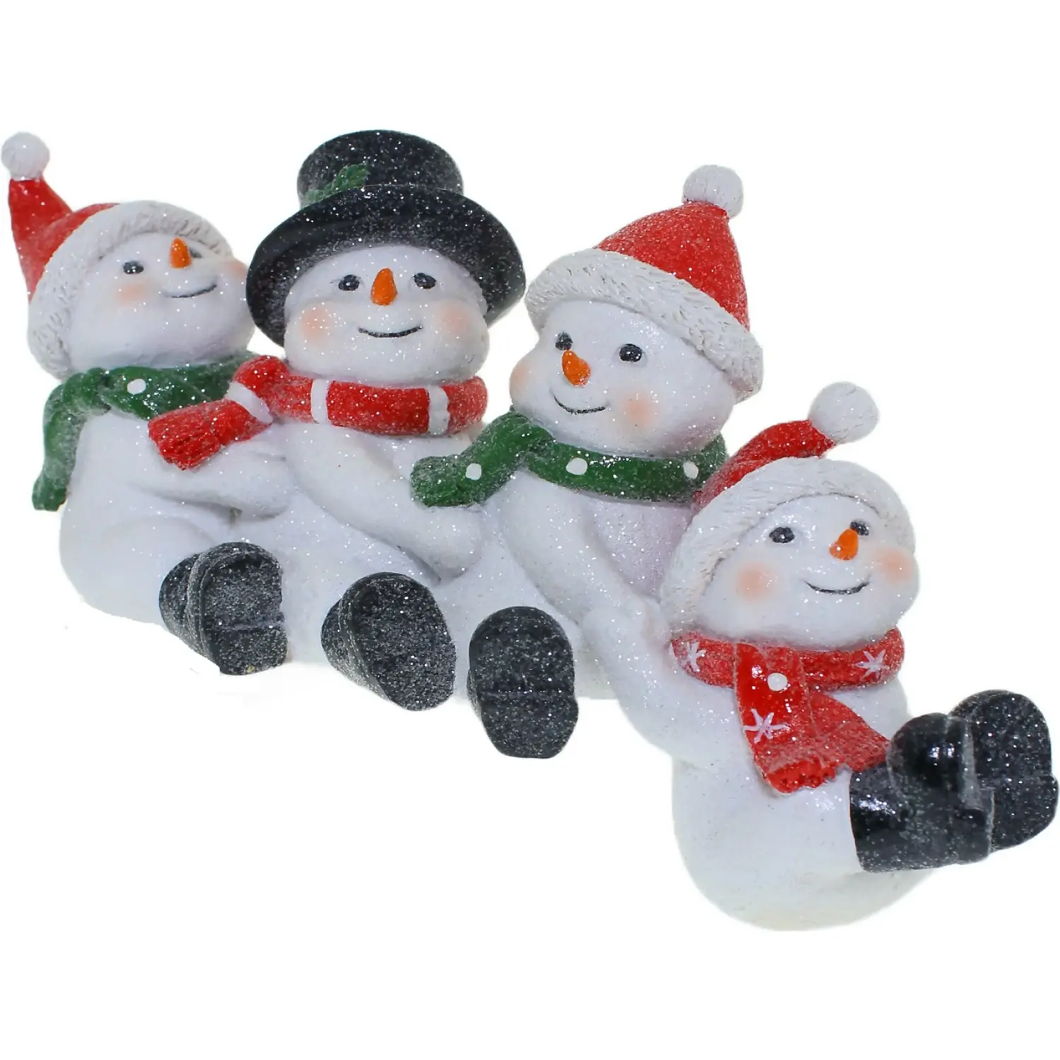 Cotton Candy - Xmas Snowman Shelf Stocking Hanger