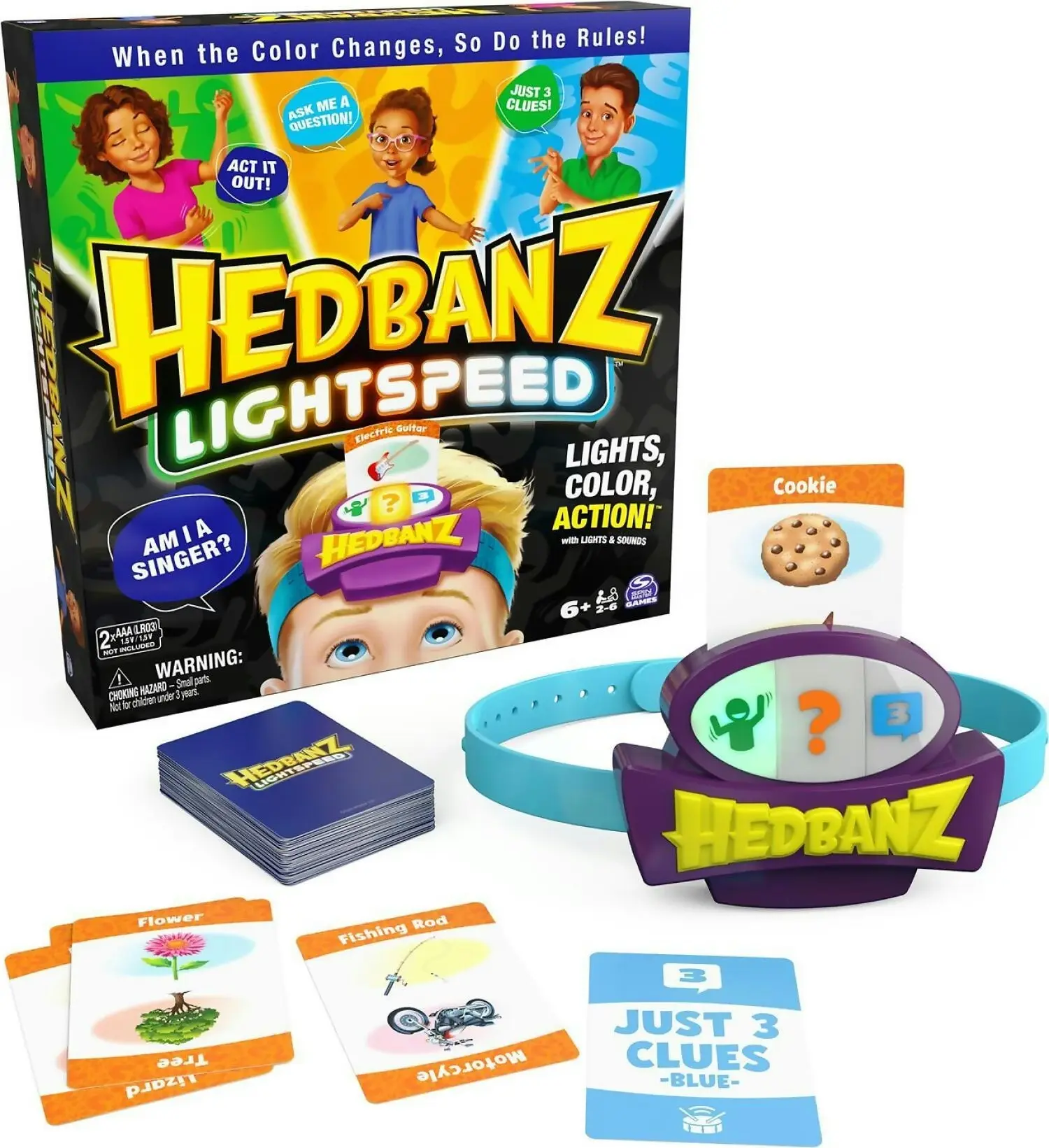 Hedbanz Light Speed Game - Spinmaster