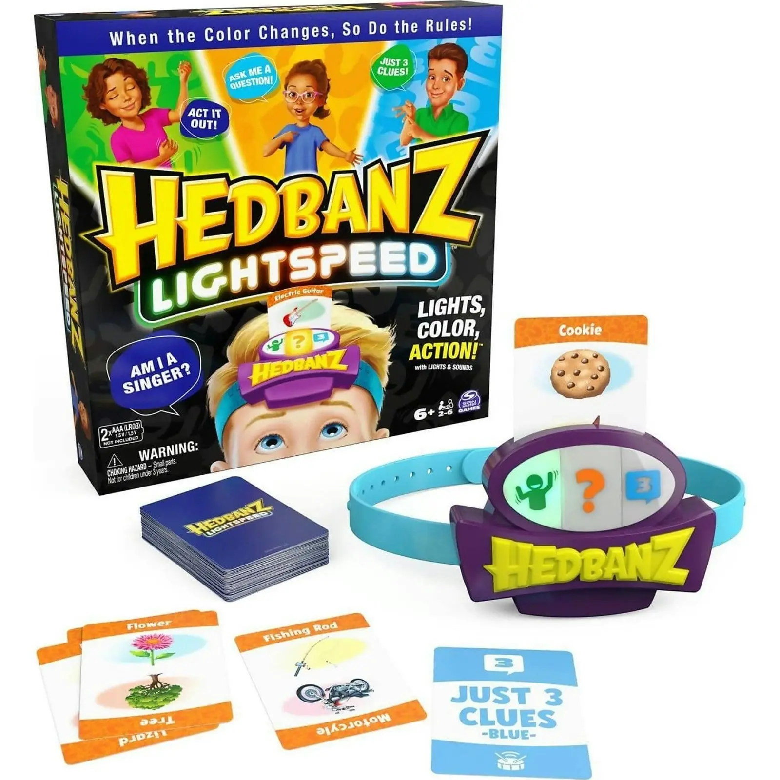 Hedbanz Light Speed Game - Spinmaster