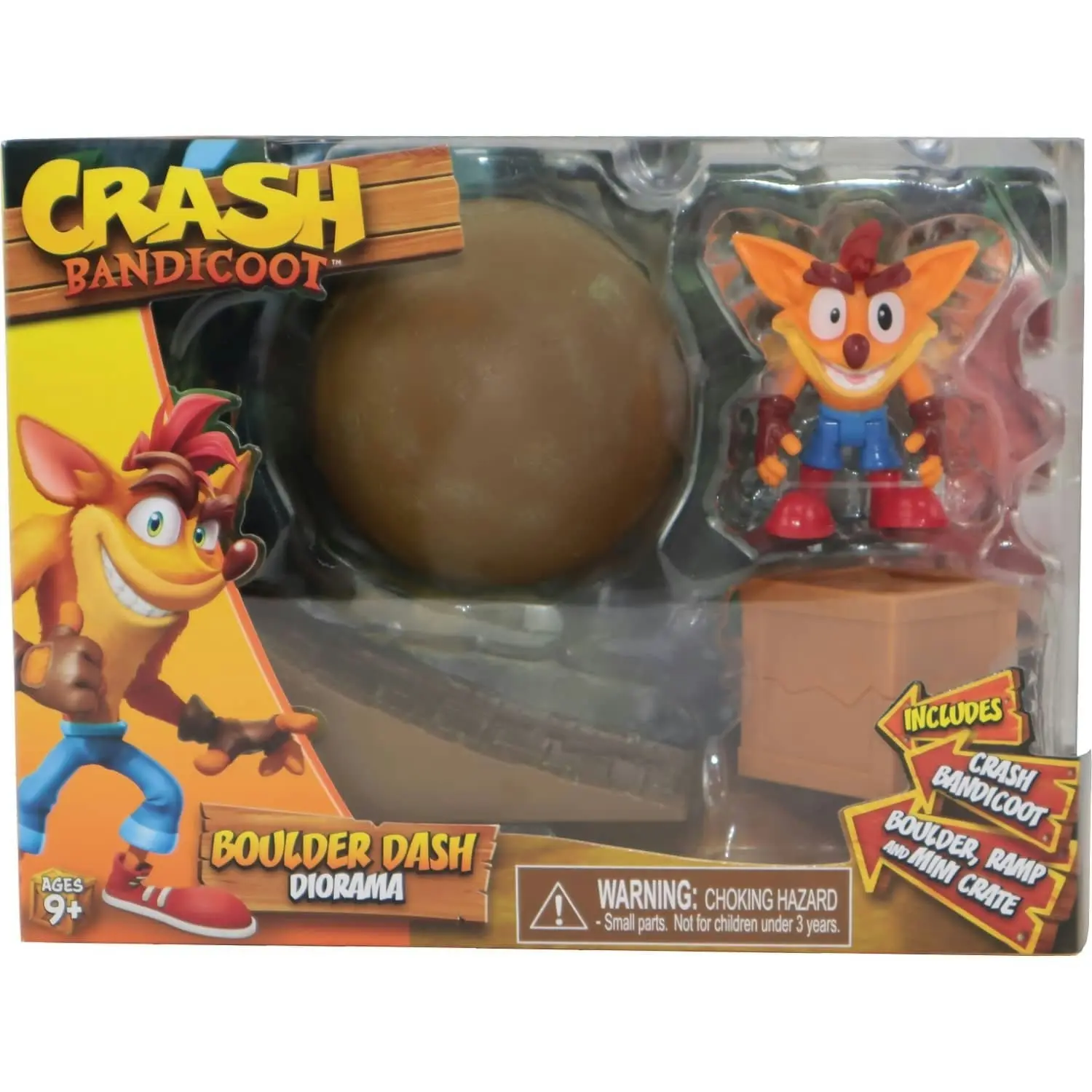 Crash Bandicoot - 2.5'' Boulder Dash Diorama