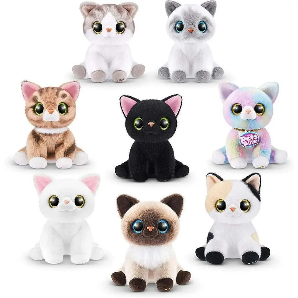 ZURU - Pet's Smitten Kitten's Interactive Plush