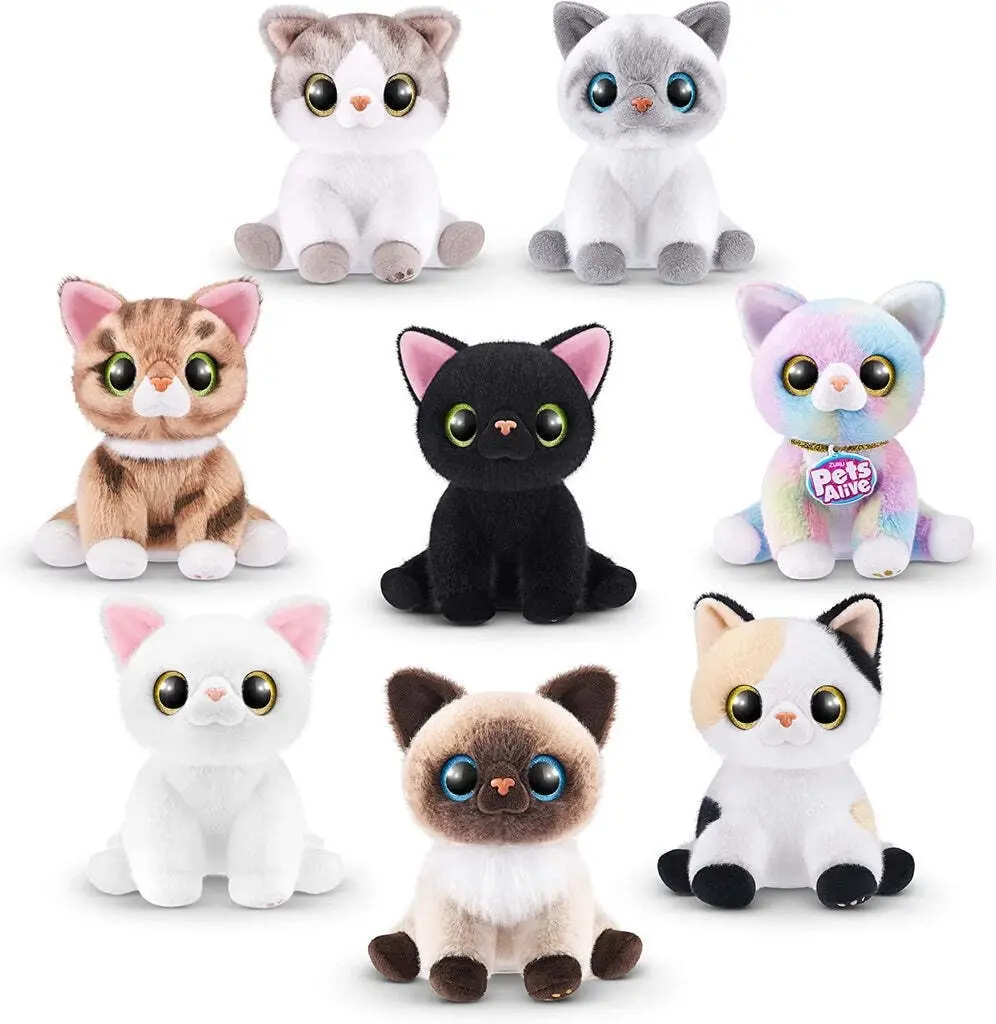 ZURU - Pet's Smitten Kitten's Interactive Plush