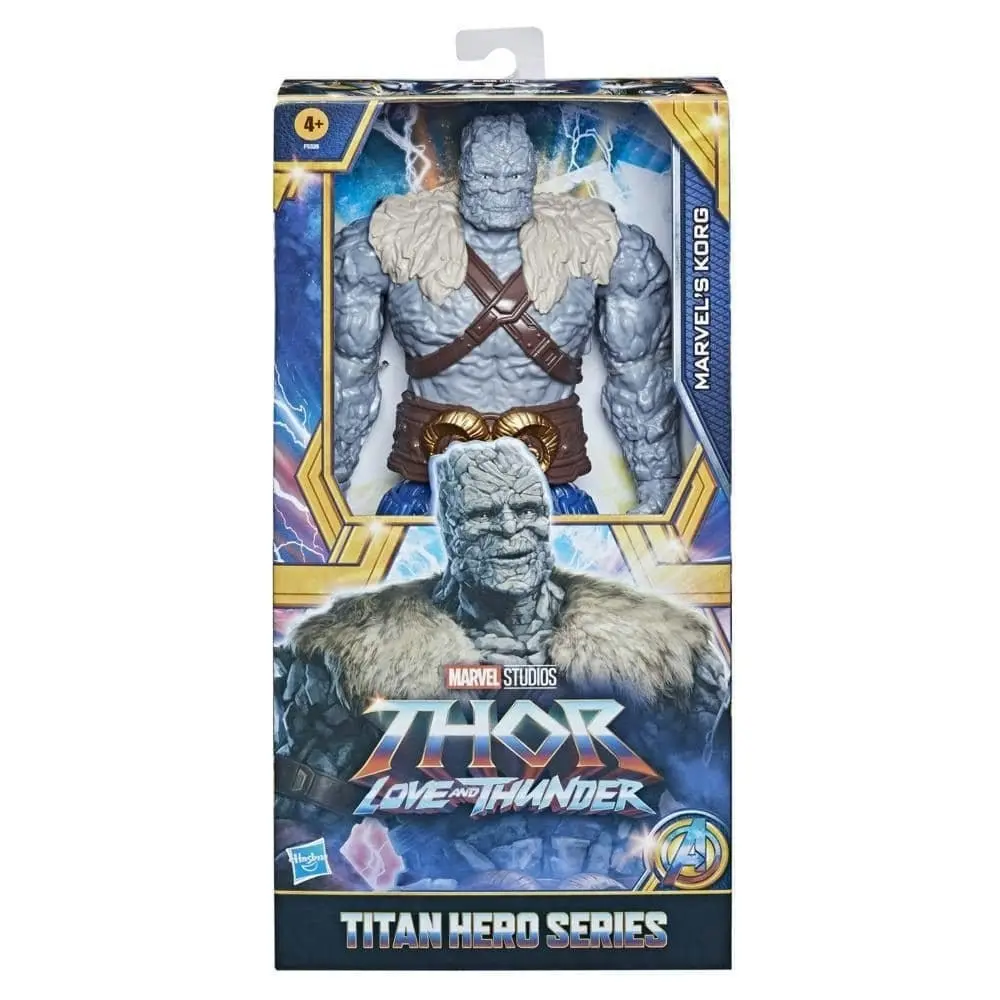 Marvel Avengerstitan Hero Series Korg 12inch Thor Love And Thunder Figure Hasbro