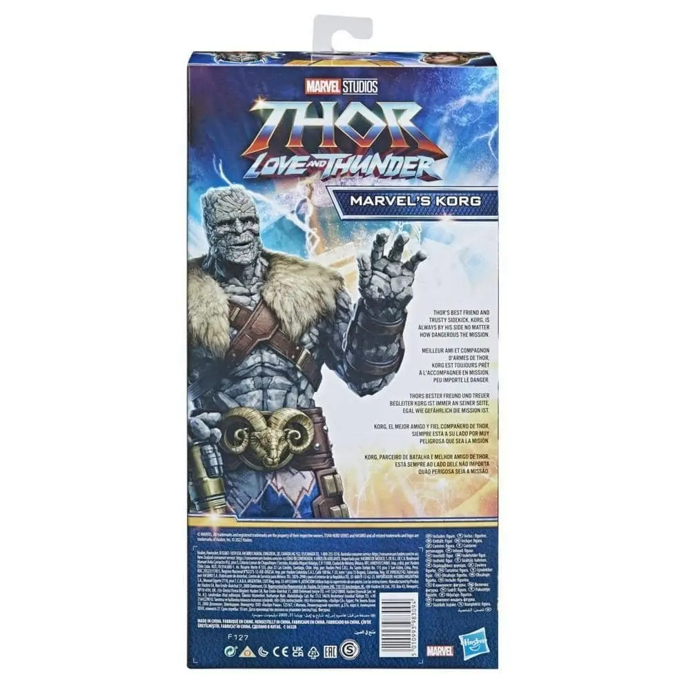 Marvel Avengerstitan Hero Series Korg 12inch Thor Love And Thunder Figure Hasbro