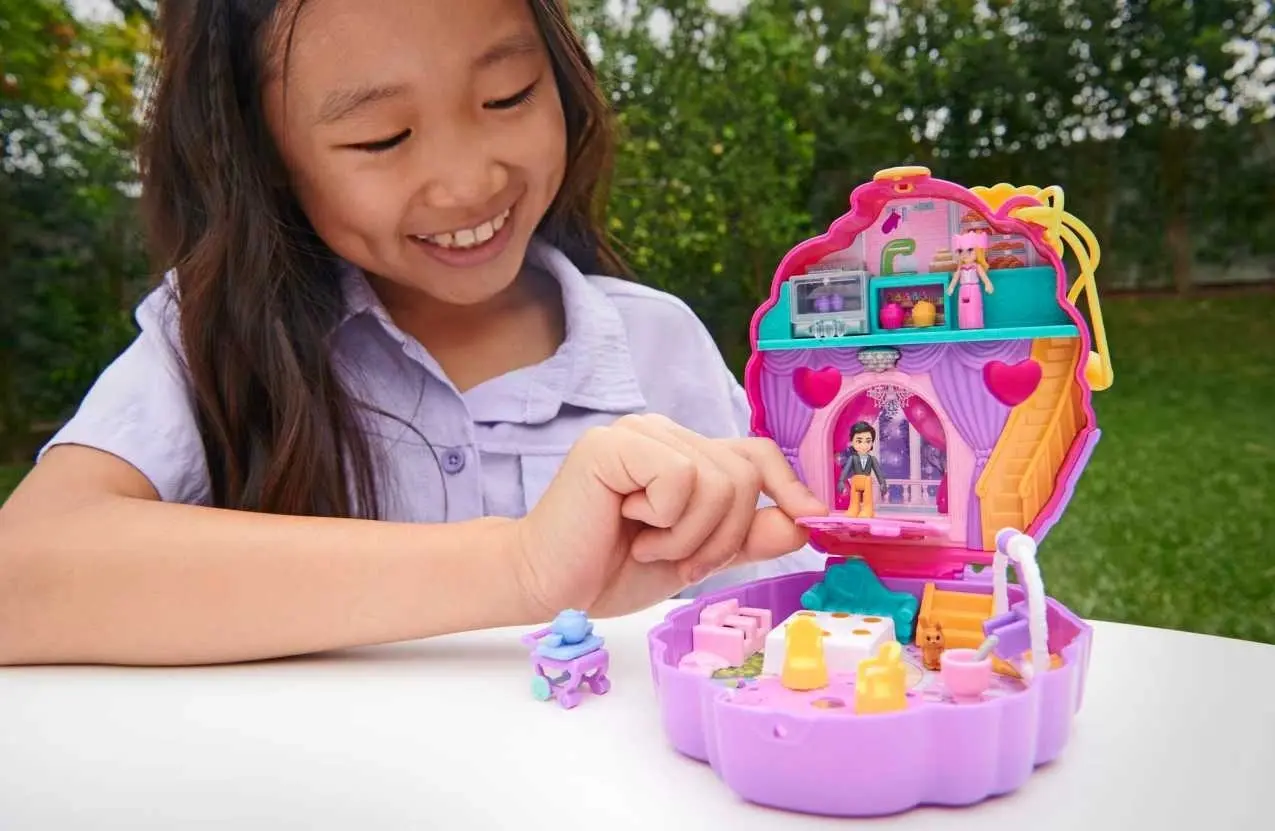 Polly Pocket - Something Sweet Cupcake Compact Playset