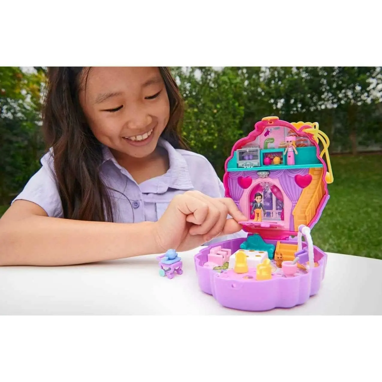 Polly Pocket - Something Sweet Cupcake Compact Playset