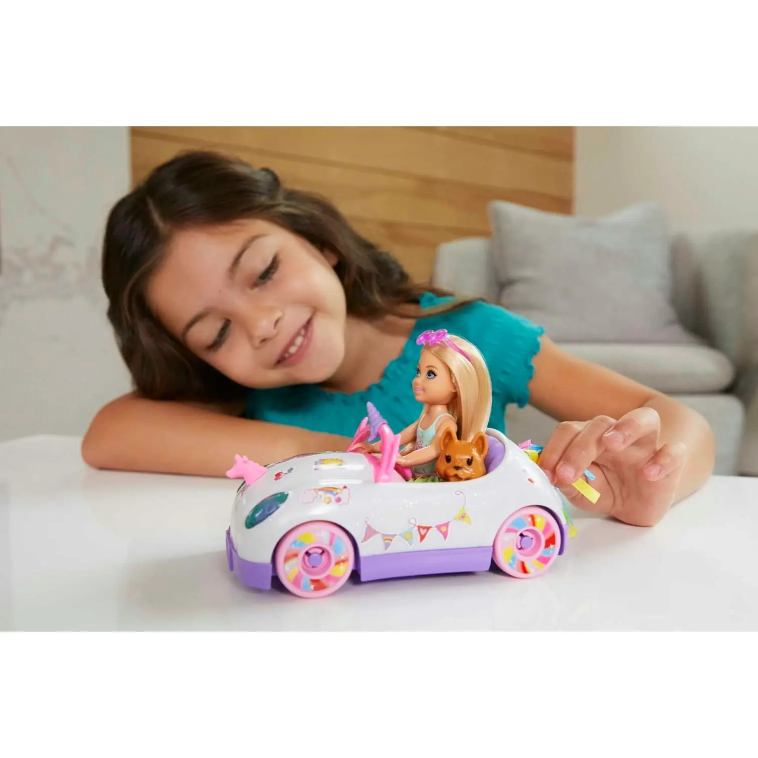 Barbie Chelsea Doll And Car  Mattel