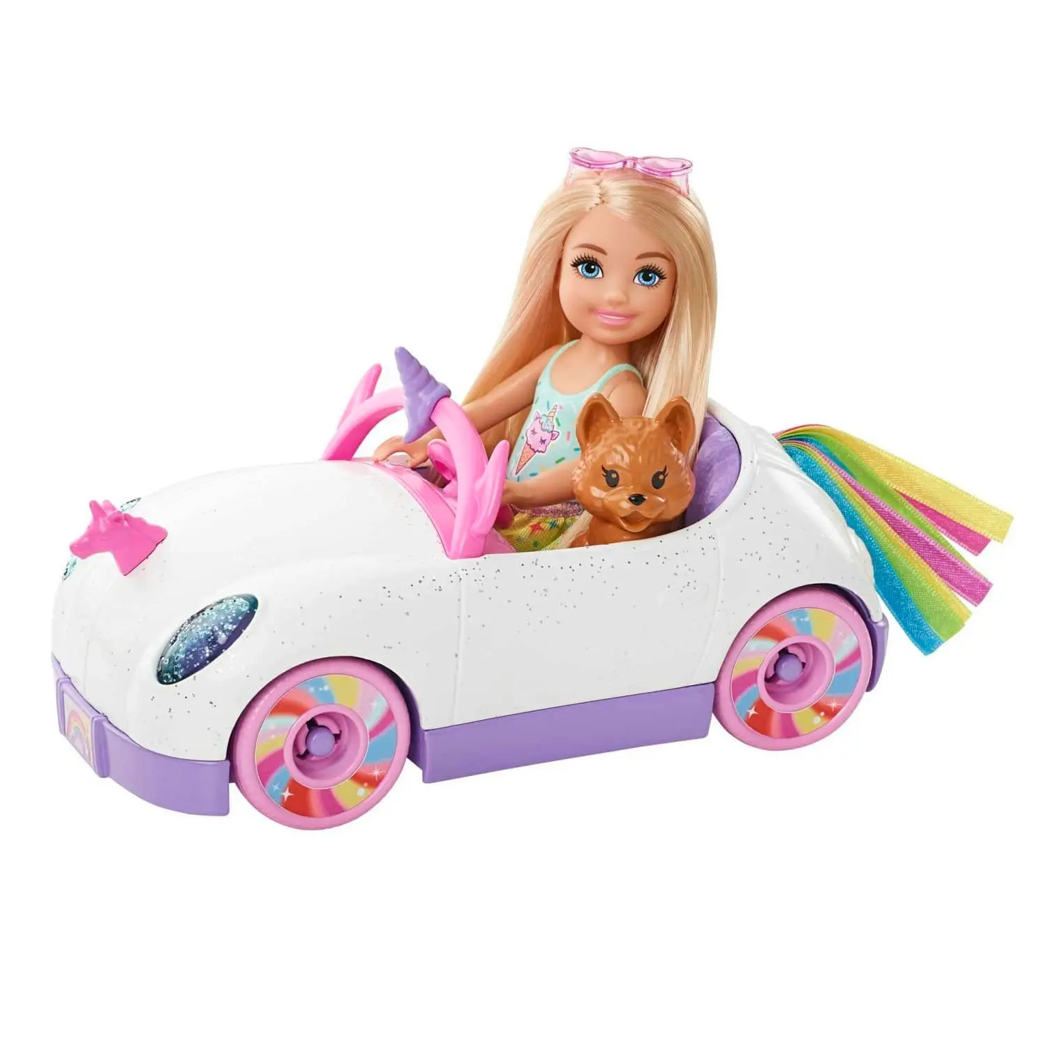 Barbie Chelsea Doll And Car  Mattel