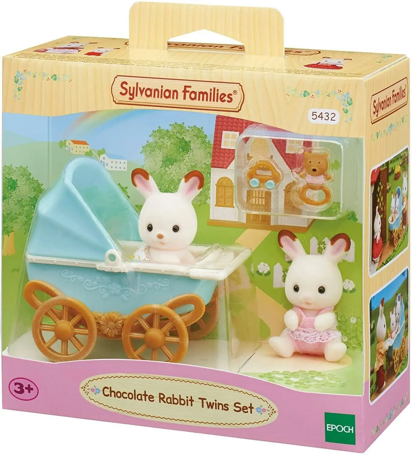 Sylvanian Families - Chocolate Rabbit Twins Set