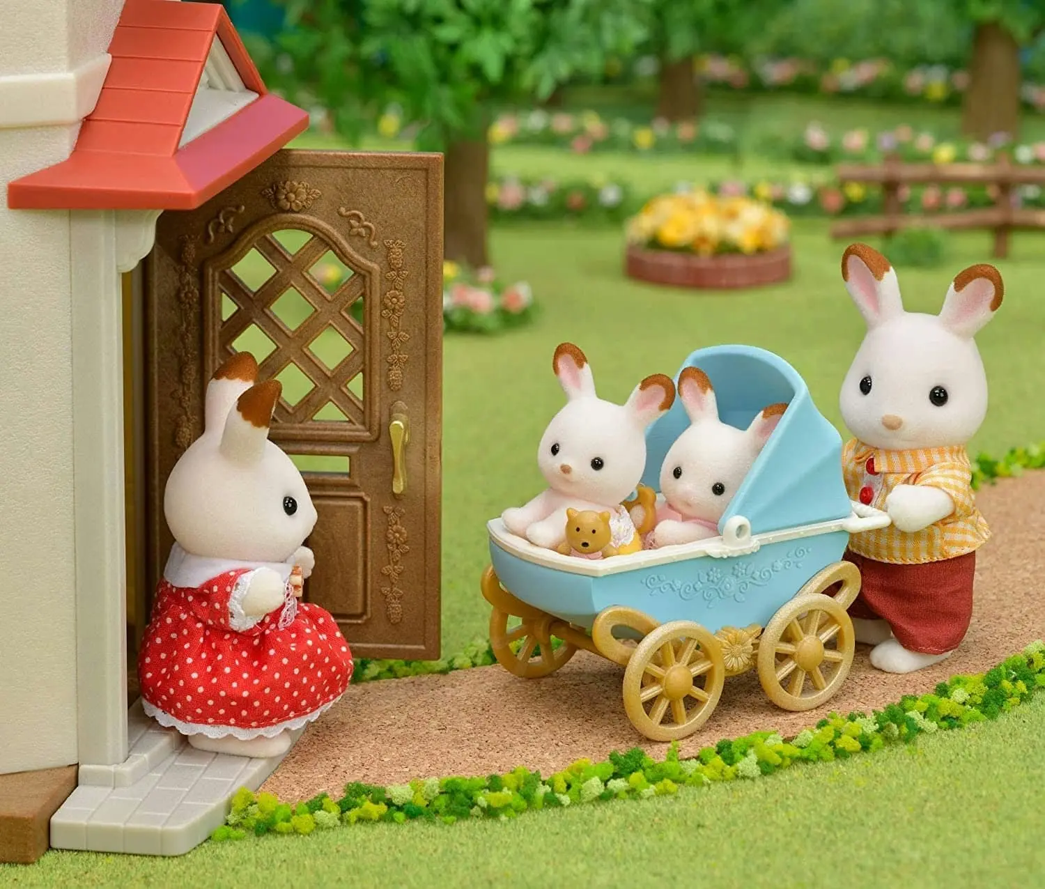 Sylvanian Families - Chocolate Rabbit Twins Set