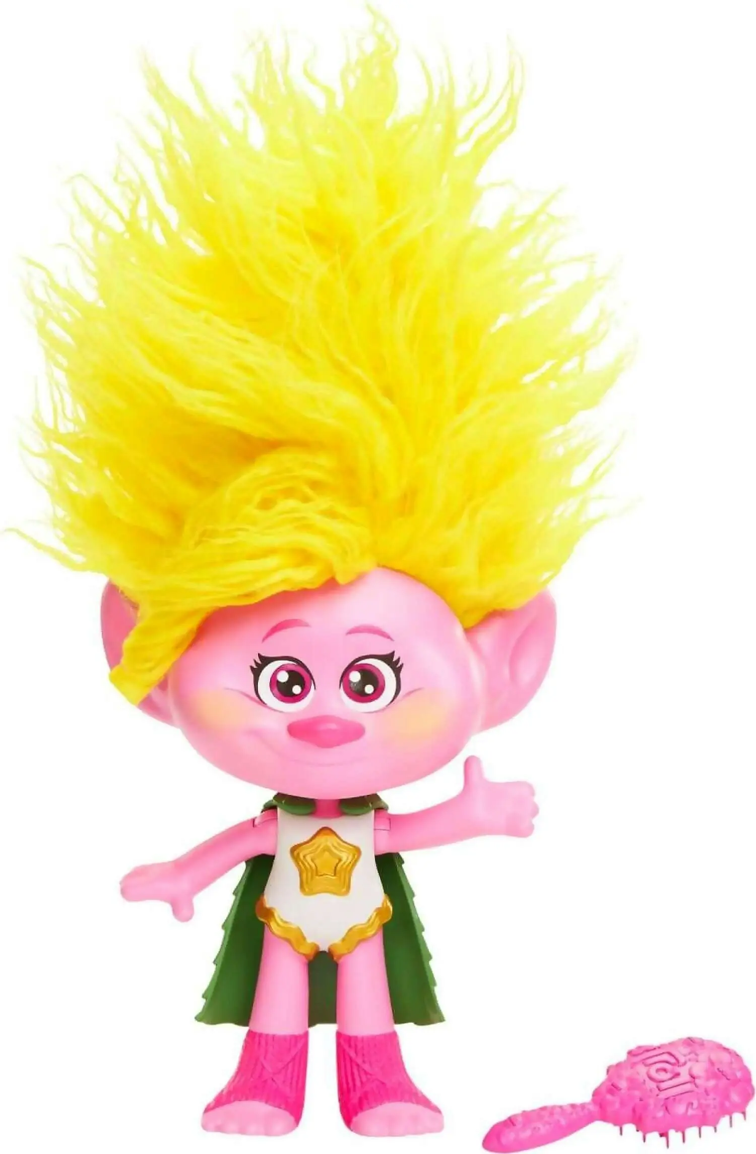 Dreamworks Trolls - Trolls Band Together Rainbow Hairtunes Viva Doll With Light & Sound Toys Inspired By The Movie - Mattel