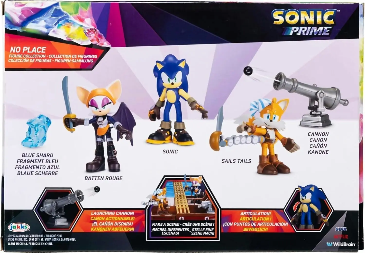 Netflix - Sonic Prime 2.5 Inch Figures Collection No Place