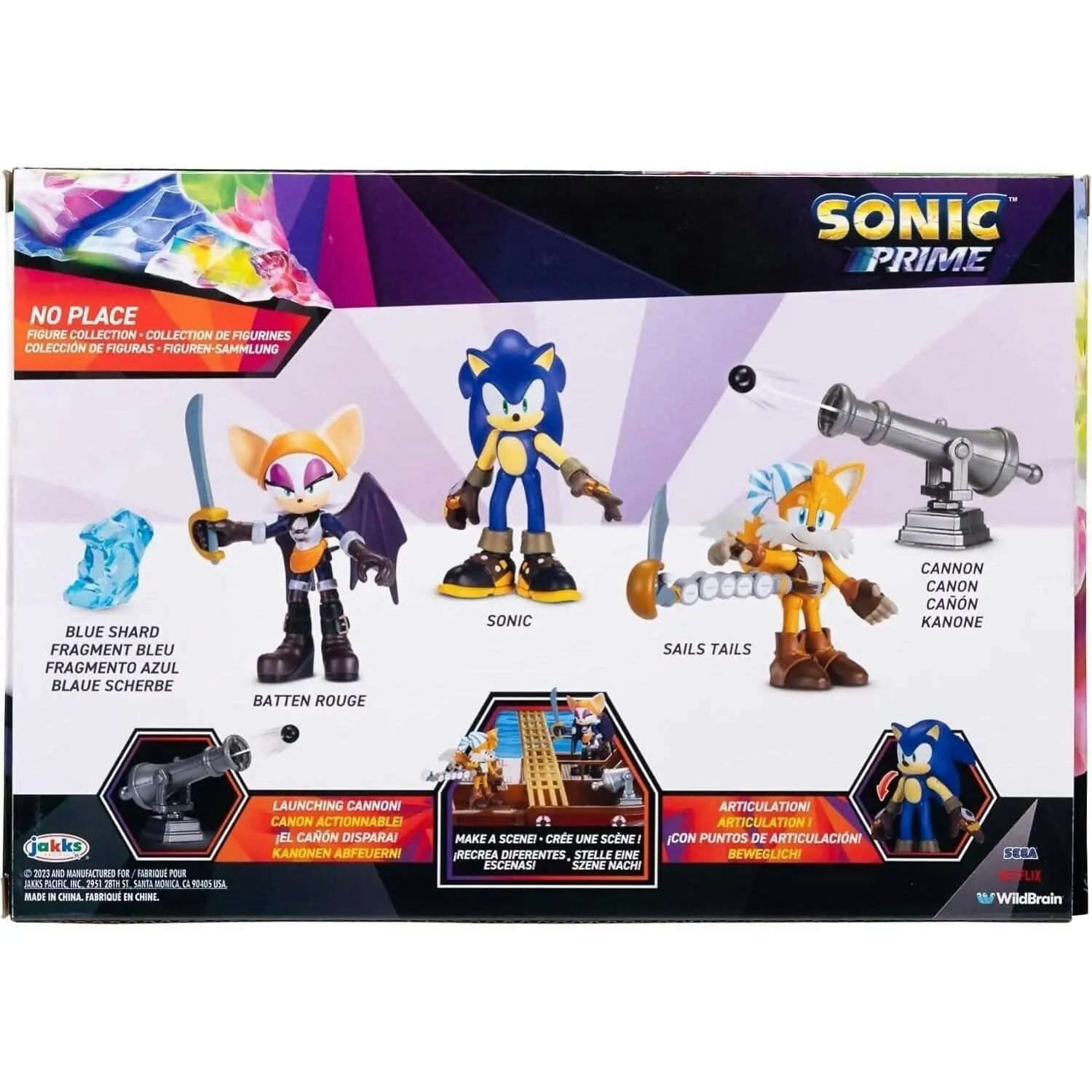 Netflix - Sonic Prime 2.5 Inch Figures Collection No Place