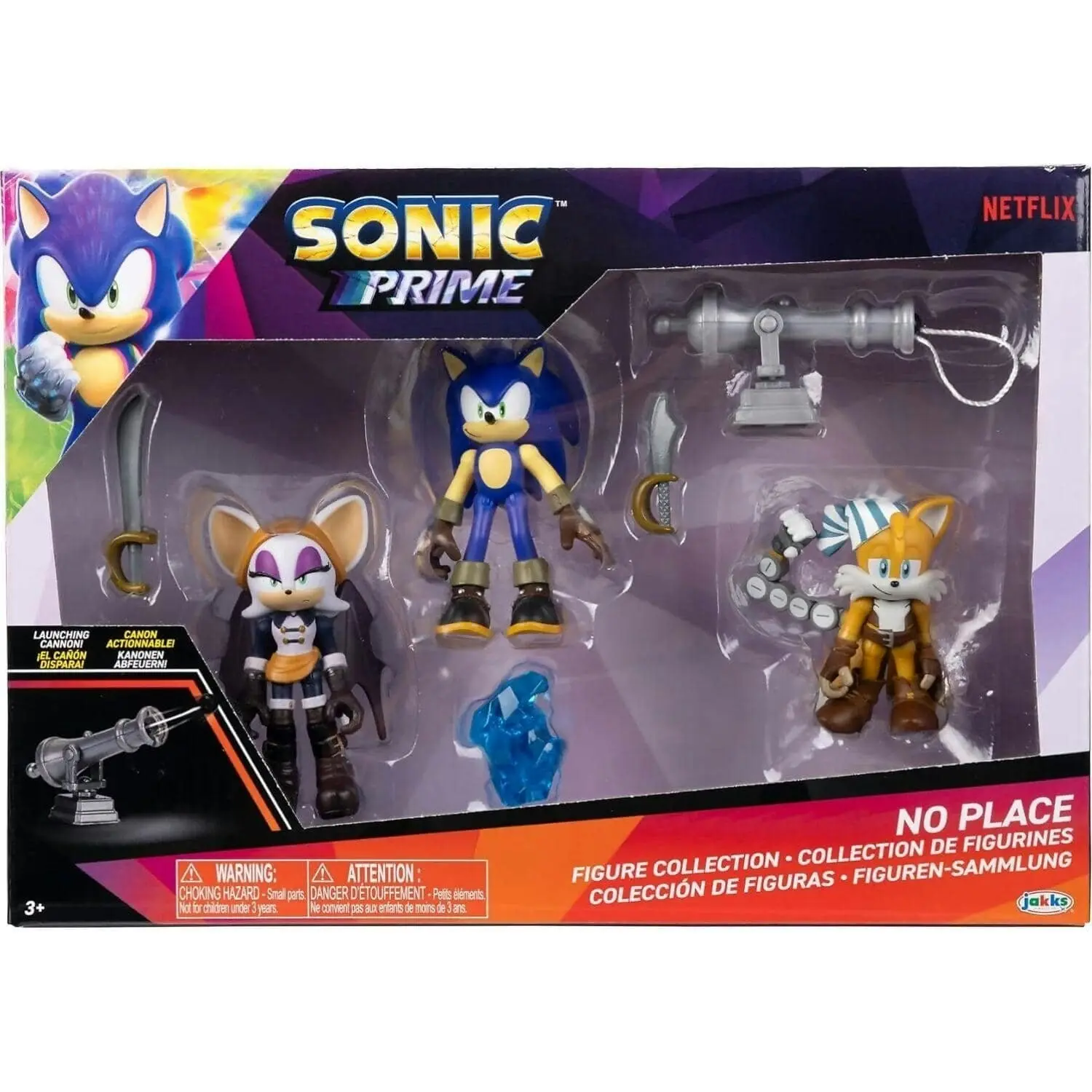 Netflix - Sonic Prime 2.5 Inch Figures Collection No Place