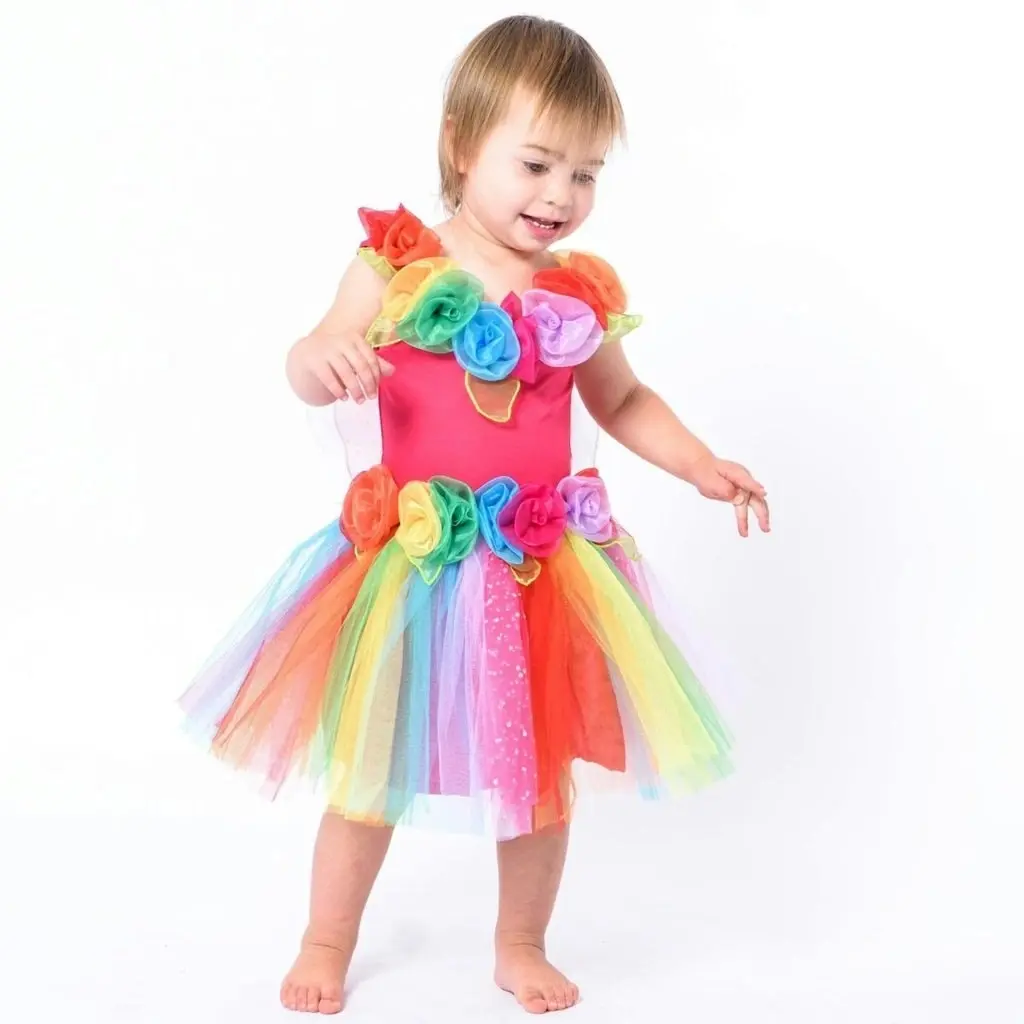 Fairy Girls - Costume Fairy Toddler Rainbow X-small