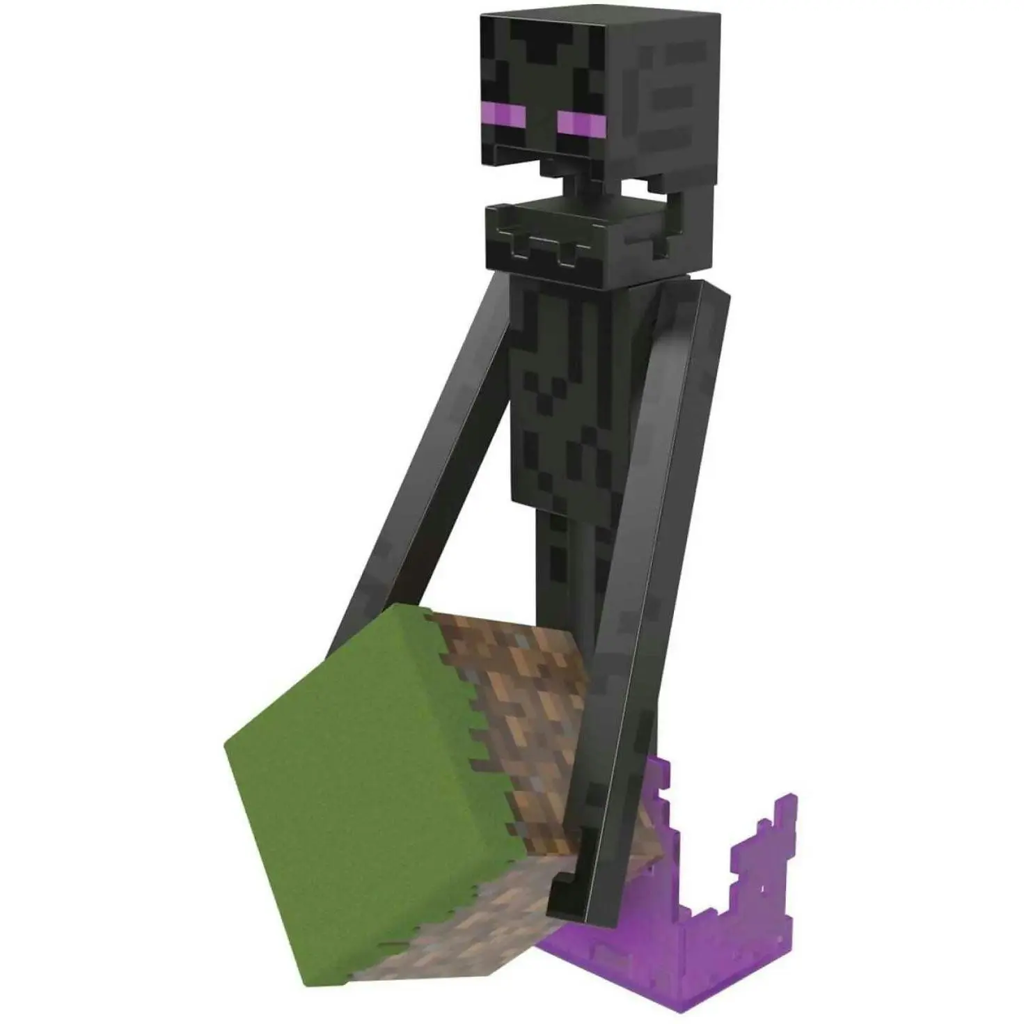 Minecraft - Diamond Enderman Action Figure With Accessories 5.5-inch Toy Collectible - Mattel