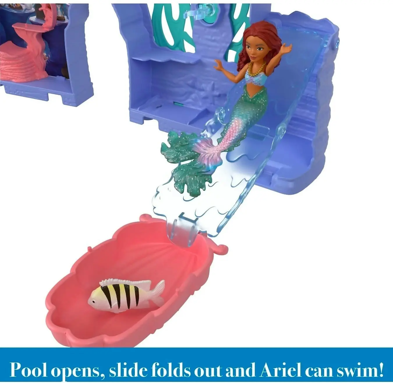 Disney - The Little Mermaid - Storytime Stackers Ariel's Grotto Playset And 10 Accessories - Mattel