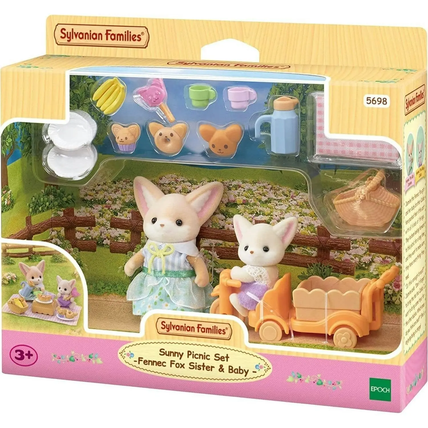 Sylvanian Families - Sunny Picnic Set Animal Doll Playset