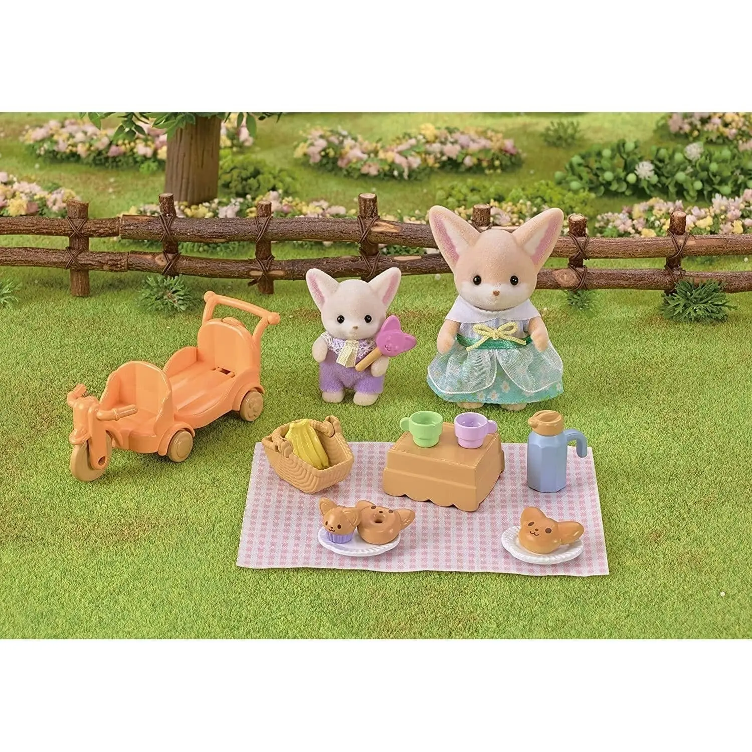 Sylvanian Families - Sunny Picnic Set Animal Doll Playset