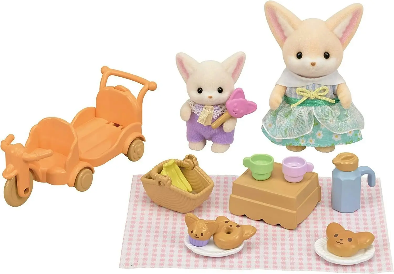 Sylvanian Families - Sunny Picnic Set Animal Doll Playset