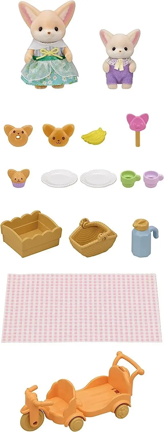 Sylvanian Families - Sunny Picnic Set Animal Doll Playset