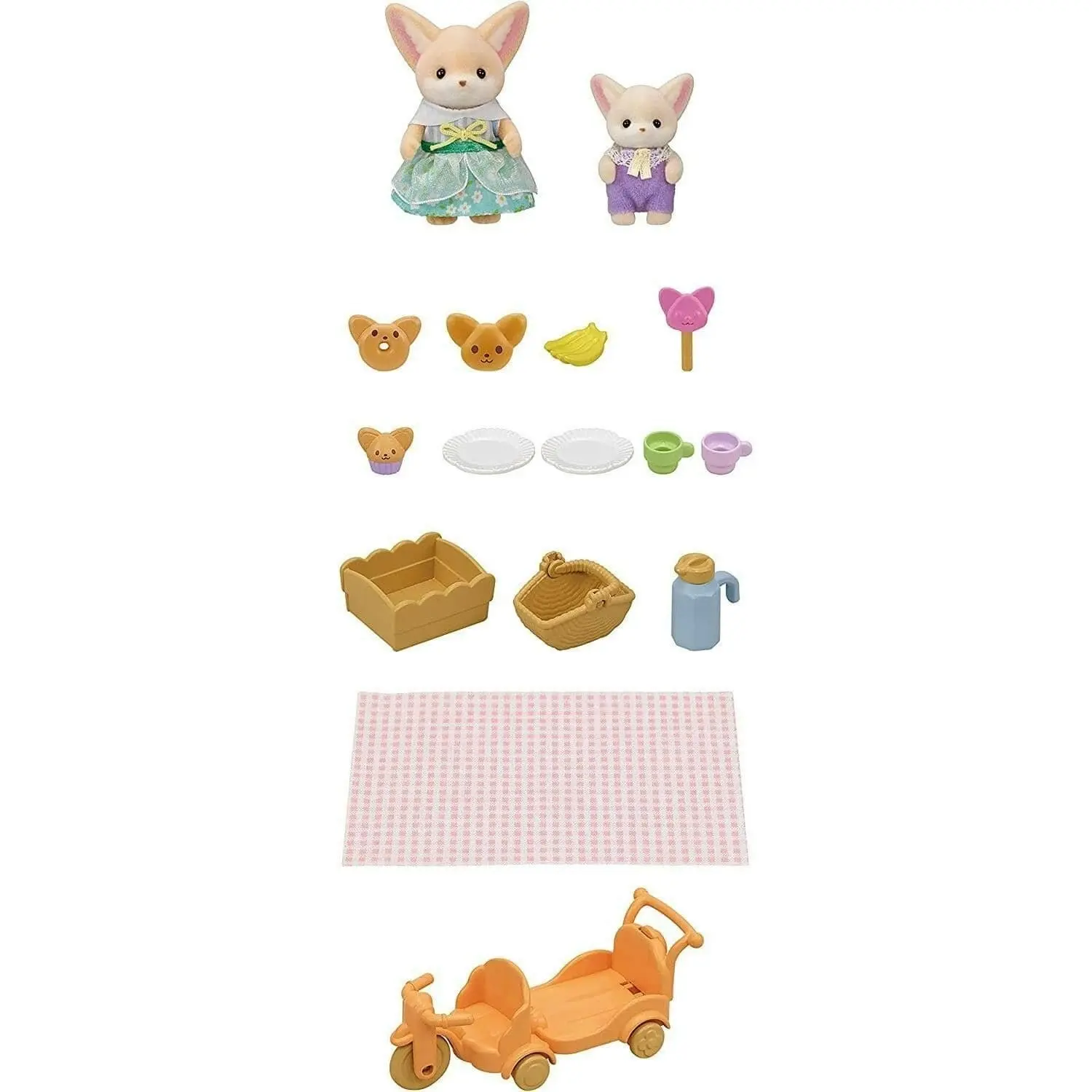 Sylvanian Families - Sunny Picnic Set Animal Doll Playset