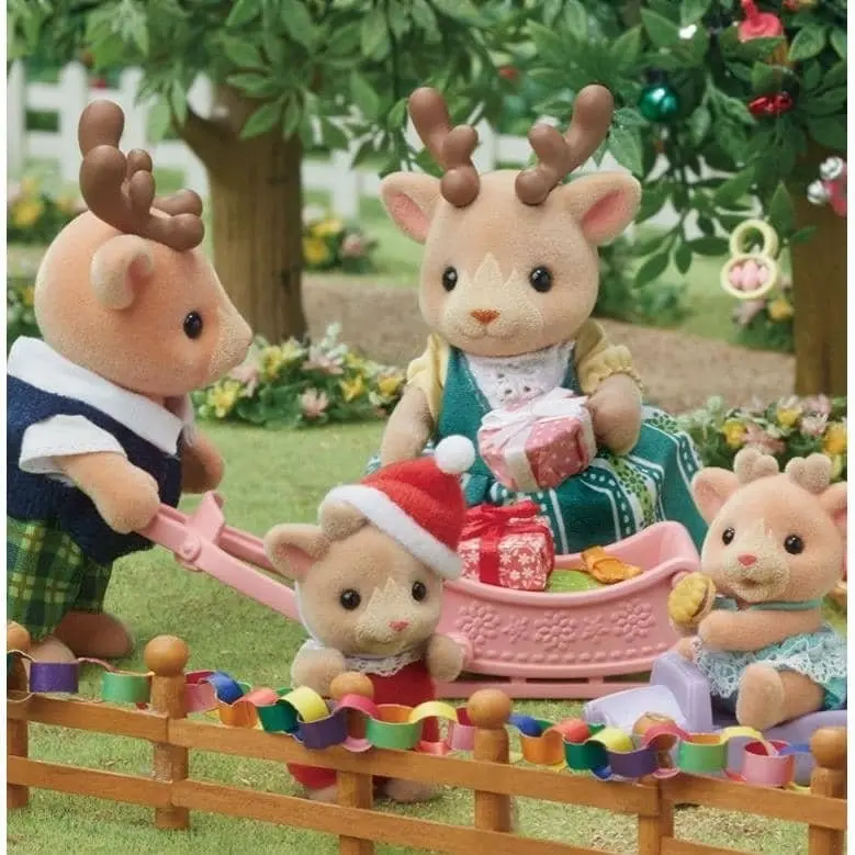 Sylvanian Families - Reindeer Family Animal Doll Playset