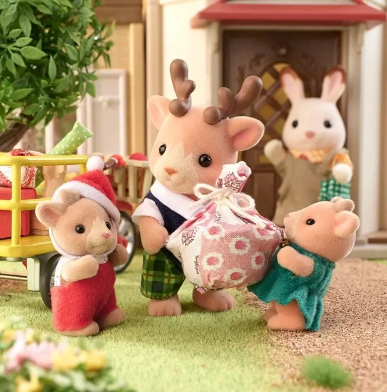 Sylvanian Families - Reindeer Family Animal Doll Playset