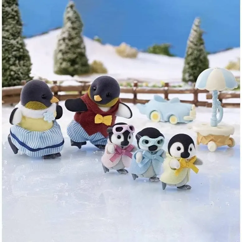 Sylvanian Families - Penguin Family Animal Doll Playset