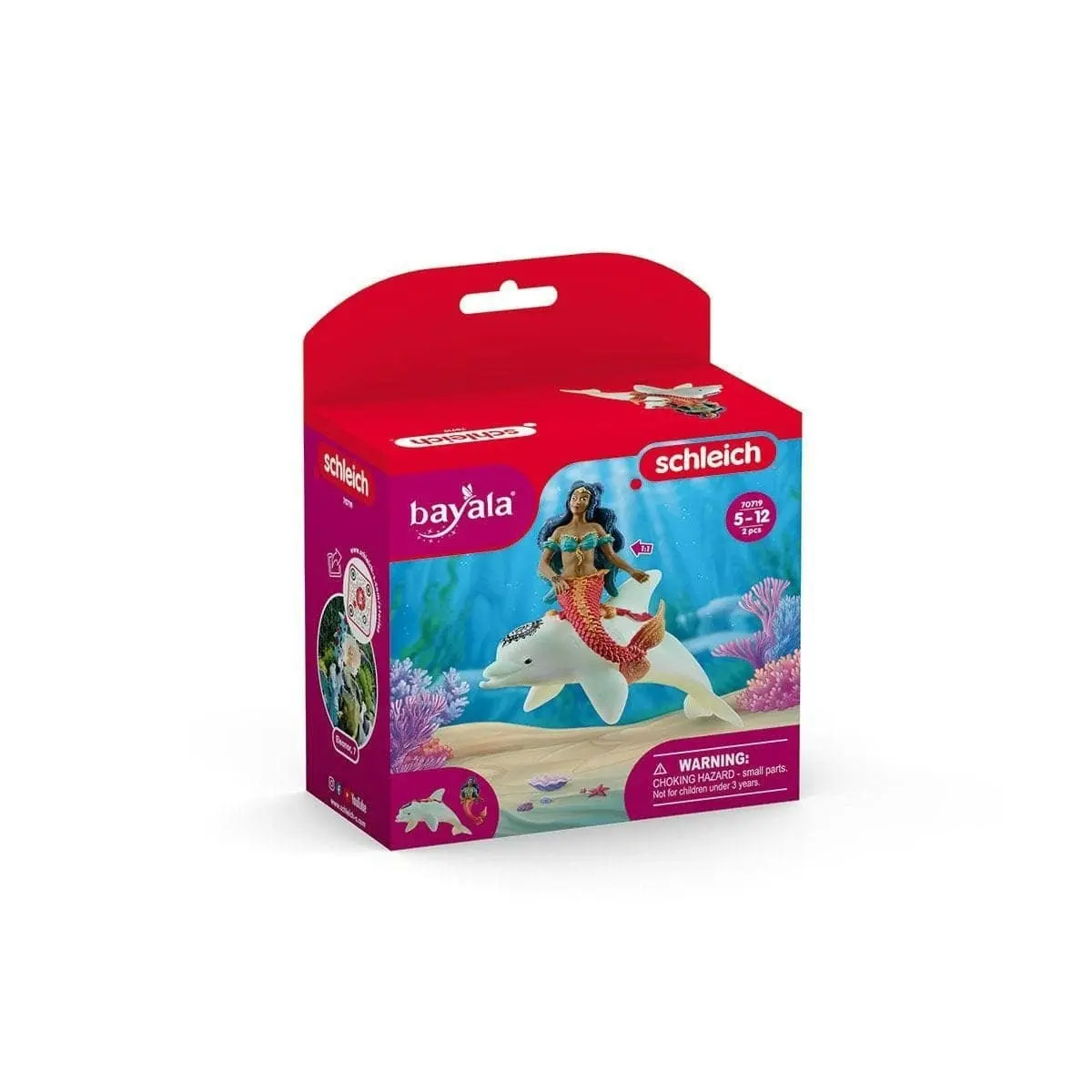 Schleich - Isabelle On Dolphin Mermaid Figurine