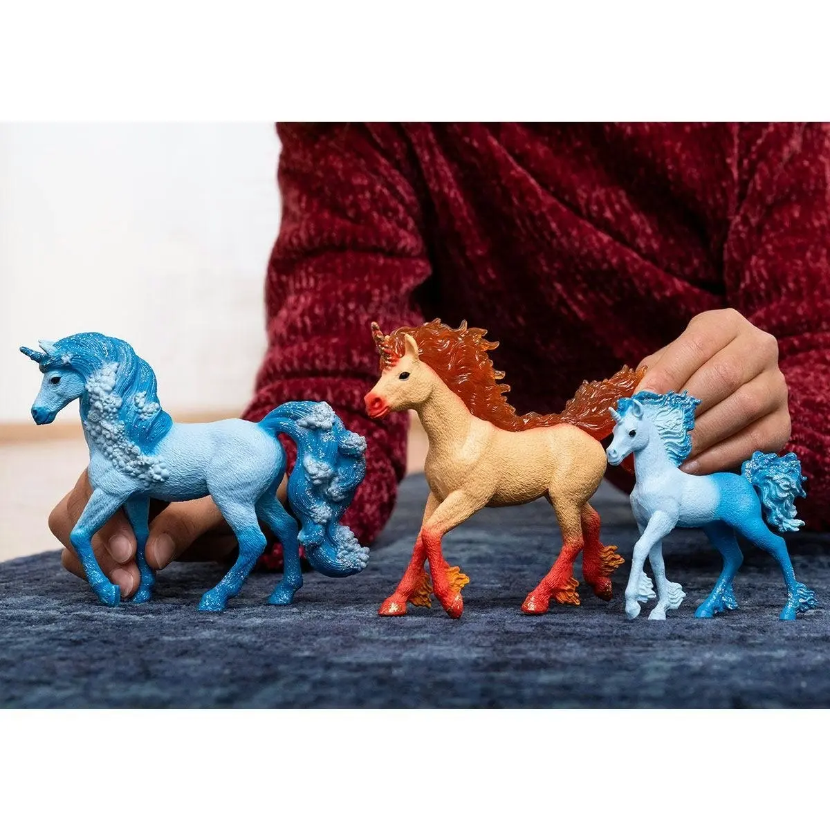 Schleich - Elementa Fire Unicorn Stallion Horse Figurine