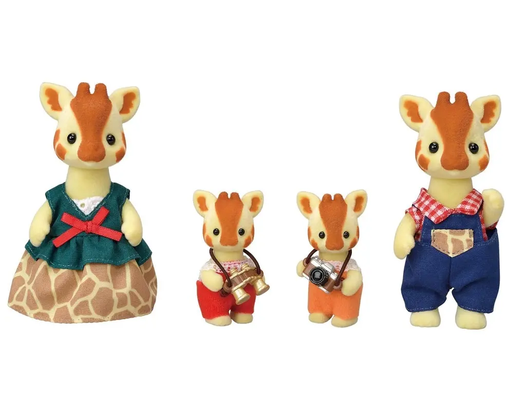 Sylvanian Families - Highbranch Giraffe Family Animal Doll Playset