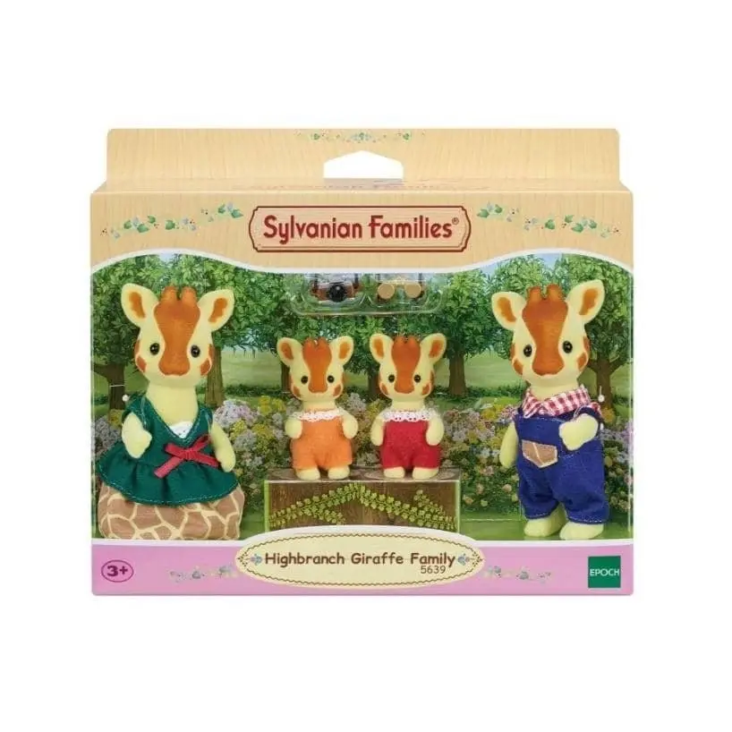 Sylvanian Families - Highbranch Giraffe Family Animal Doll Playset