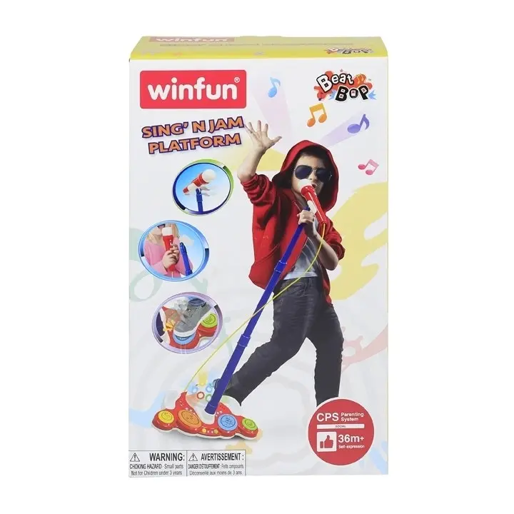 Winfun - Beat Bop Sing N Jam Platform - Winfun