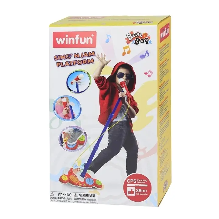 Winfun - Beat Bop Sing N Jam Platform - Winfun