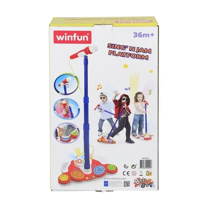 Winfun - Beat Bop Sing N Jam Platform - Winfun