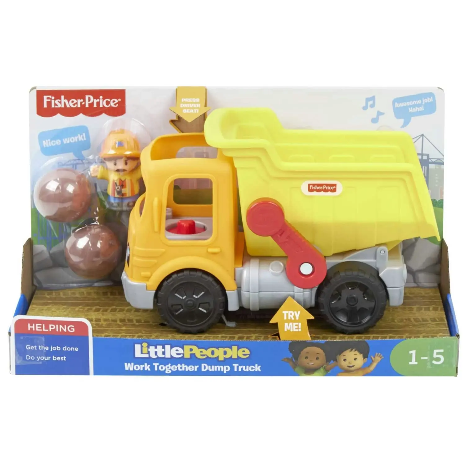 Fisher-Price - Little People Work Together Dump Truck  Mattel