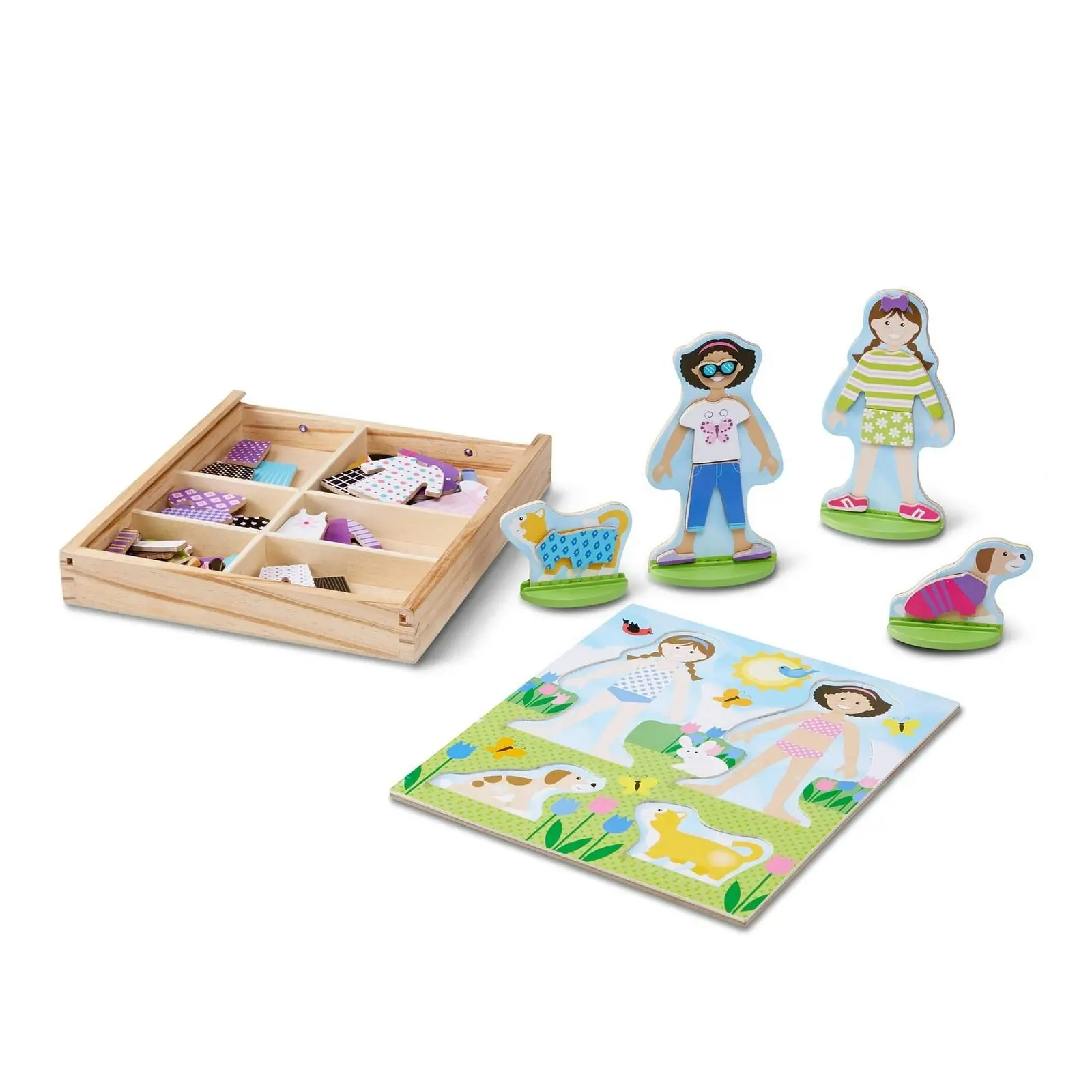 Melissa & Doug - Best Friends Magnetic Dress-up Play Set